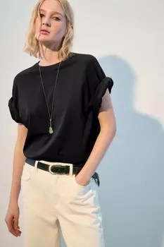 Футболка oversize из плотного хлопка