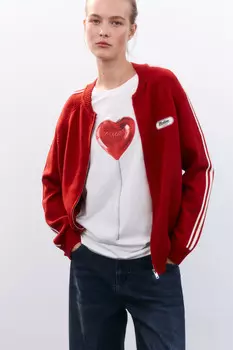 Футболка oversize с принтом
