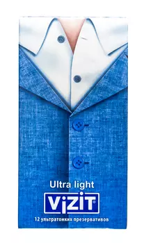Vizit Презервативы №12 Hi-tech Ultra light (Vizit, Презервативы)