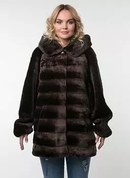 Куртка прямая из овчины 01, КАЛЯЕВ