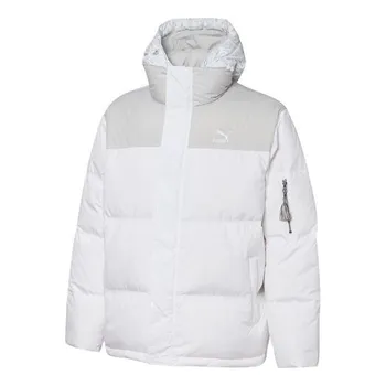 Куртка classics padded jacket 'white' Puma, белый