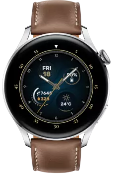 Умные часы HUAWEI Watch 3 LTE 46мм, коричневые