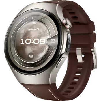Умные часы HUAWEI Watch 5, 46mm, коричневые (55020EVM)