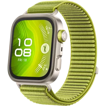 Умные часы HUAWEI Watch Fit 4 Pro, зеленые (55020FAG)