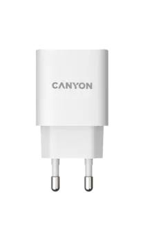 Зарядное устройство сетевое Canyon CNE-CHA20W04 USB-A/C, белый