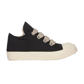 Кроссовки Rick Owens DRKSHDW Hollywood Jumbo Lace Puffer Low 'Black Milk', черный