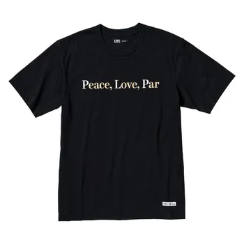 Футболка Uniqlo UT Peace For All (Adam Scott), черный