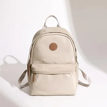 Большая вместительная сумка Оксфордский рюкзак женский легкий универсальный рюкзак для поездок на работу студенческий дорожный рюкзак чёрный