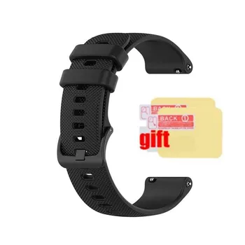 Watcband для Amazfit Bip 5 Bip5 ремешок для умных часов силиконовый браслет защитная пленка для экрана for Amazfit Bip 5 армия зеленый