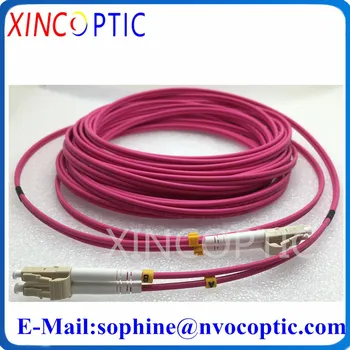 2 шт. LC/UPC-LC/FC/SC/STUPC мм (OM4),DX, диаметр: 3,0 мм, Длина: 50 м, розовая оболочка LSZH, оптоволоконный Соединительный шнур, соединитель оптического кабеля