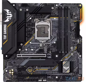 Материнская плата ASUS TUF GAMING B460M-PLUS Socket 1200 B460 4xDDR4 2xPCI-E 16x 1xPCI-E 1x 6 mATX Retail