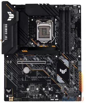 Материнская плата ASUS TUF GAMING B560-PLUS WIFI Socket 1200 B560 4xDDR4 2xPCI-E 16x 3xPCI-E 1x 6 ATX Retail