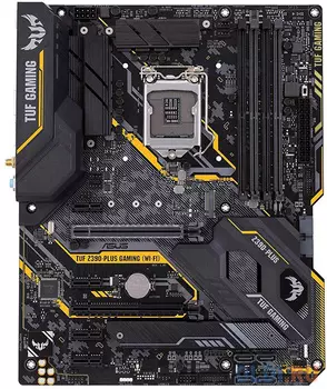 Материнская плата ASUS TUF Z390-PLUS GAMING (WI-FI) Socket 1151 Z390 4xDDR4 2xPCI-E 16x 4xPCI-E 1x 6 ATX
