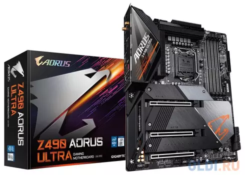 Материнская плата GigaByte Z490 AORUS ULTRA Socket 1200 Z490 4xDDR4 3xPCI-E 16x 6 ATX Retail