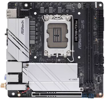 Материнская плата ASRock H670M-ITX/AX