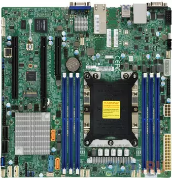 Материнская плата Supermicro MBD-X11SPM-TF-O Socket 3647 C622 6xDDR4 2xPCI-E 16x 1xPCI-E 8x 12 mATX Retail