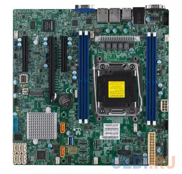 Материнская плата Supermicro MBD-X11SRM-VF-O Socket 2066 Intel C422 4xDDR4 1xPCI-E 16x 2xPCI-E 8x 8 mATX