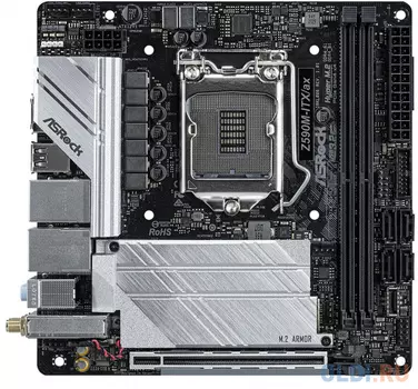Материнская плата ASRock Z590M-ITX/AX Socket 1200 Z590 2xDDR4 1xPCI-E 16x 4 mini-ITX Retail
