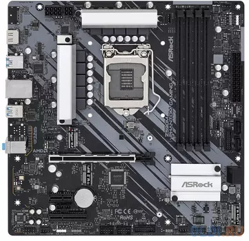 Материнская плата ASRock Z590M PHANTOM GAMING 4 Socket 1200 Z590 4xDDR4 1xPCI-E 16x 1xPCI-E 1x 1xPCI-E 4x 4 mATX Retail