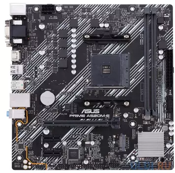 Материнская плата ASUS A520M-E Socket AM4 AMD A520 2xDDR4 1xPCI-E 16x 2xPCI-E 1x 4 mATX Retail