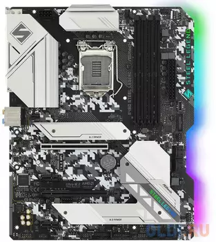 Материнская плата ASRock B460 STEEL LEGEND Socket 1200 B460 4xDDR4 2xPCI-E 16x 2xPCI-E 1x 6 ATX Retail