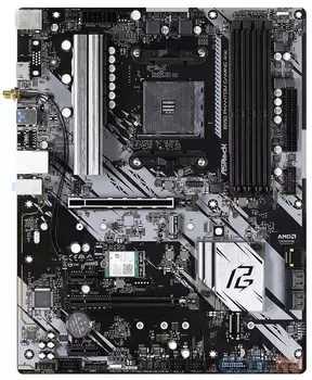 Материнская плата ASRock B550 PHANTOM GAMING 4/AC Socket AM4 AMD B550 4xDDR4 2xPCI-E 16x — 2xPCI-E 1x 4 ATX Retail