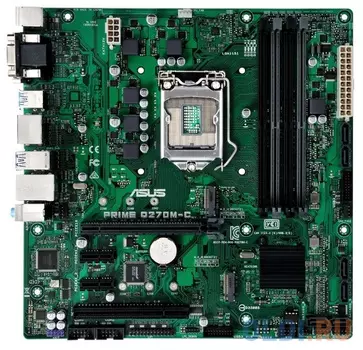 Материнская плата ASUS PRIME Q270M-C/CSM Socket 1151 Q270 4xDDR4 1xPCI-E 16x 1xPCI 2xPCI-E 1x 6 uATX Retail
