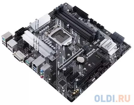 Материнская плата ASUS PRIME Z490M-PLUS Socket 1200 Z490 4xDDR4 2xPCI-E 16x 2xPCI-E 1x 5 mATX Retail