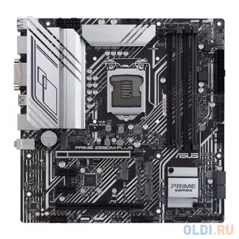 Материнская плата ASUS PRIME Z590M-PLUS Socket 1200 Z590 4xDDR4 2xPCI-E 16x 2xPCI-E 1x 5 mATX Retail