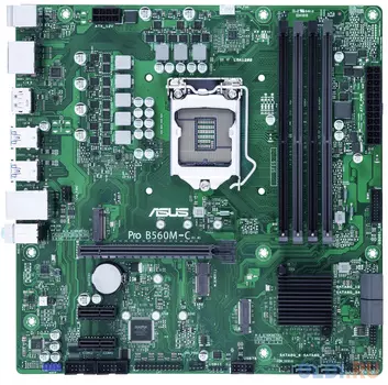 Материнская плата ASUS PRO B560M-C/CSM Socket 1200 B560 4xDDR4 1xPCI-E 16x 2xPCI-E 1x 6 mATX Retail