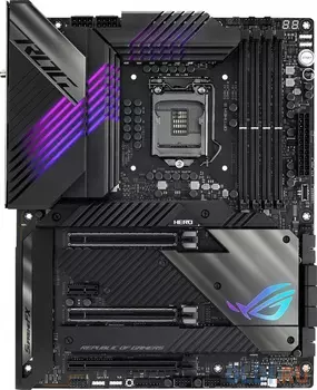 Материнская плата ASUS ROG MAXIMUS XIII HERO Socket 1200 Z590 4xDDR4 3xPCI-E 16x 1xPCI-E 1x 6 ATX Retail