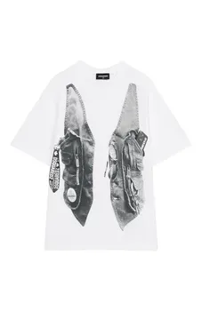 Хлопковая футболка Dsquared2