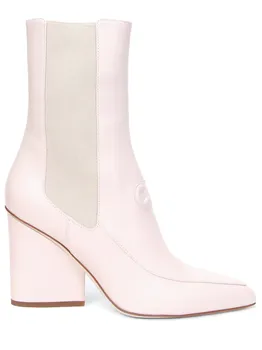 Ботильоны кожаные S.FERRAGAMO