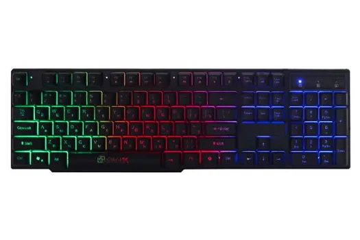Клавиатура Oklick 780G SLAYER черная USB for gamer LED (412899)