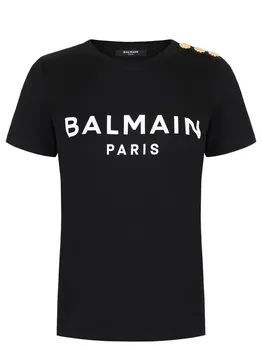 Футболка хлопковая BALMAIN