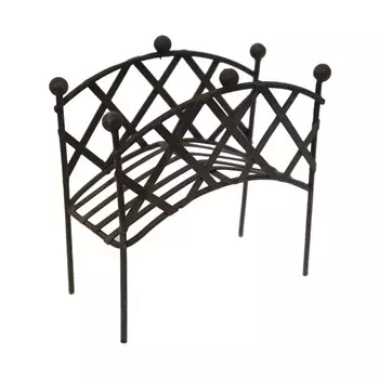 KB3405-RC Металлический мини мост, корич. 8*4*4,8*8см Астра