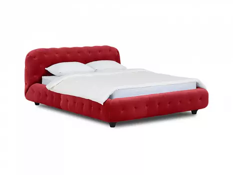 Кровать cloud (ogogo) красный 189x95x248 см.