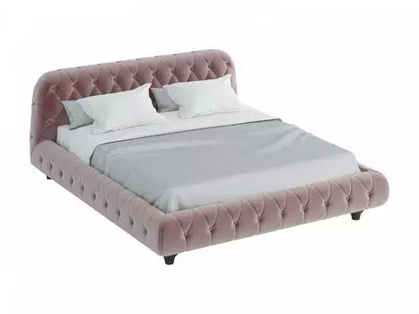Кровать cloud (ogogo) розовый 209x95x248 см.