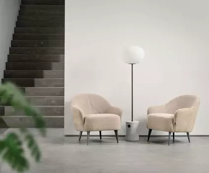 Кресло patio telas, mod interiors (mod interiors) бежевый 76x72 см.