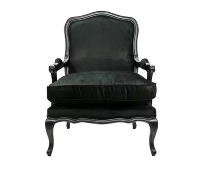 Кресло nitro black (mak-interior) черный 72x96x69 см.