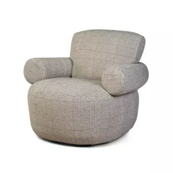 Кресло plump (desondo) серый