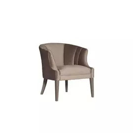 Кресло низкое велюровое (garda decor) бежевый 72x78x70 см.