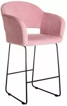 Кресло полубар oscar (r-home) розовый 60x98x59 см.