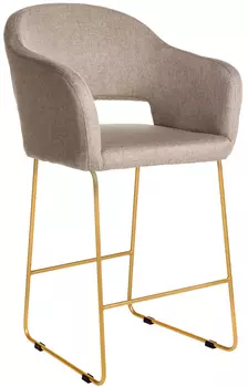Кресло полубар oscar (r-home) серый 60x100x55 см.