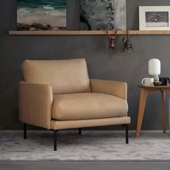 Кресло ray telas, mod interiors (mod interiors) бежевый 94x83 см.
