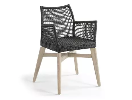 Кресло rodini (la forma) серый 53x81x59 см.