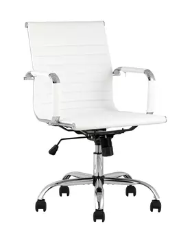 Кресло офисное topchairs city s белое (stoolgroup) белый 56x89x62 см.