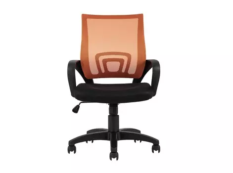 Кресло офисное topchairs simple (stoolgroup) оранжевый 56x95x55 см.