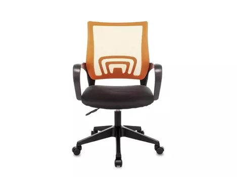Кресло офисное topchairs st-basic (stoolgroup) оранжевый 58x89x60 см.
