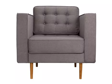 Кресло thor (myfurnish) коричневый 90x76x92 см.